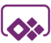 A logo for Power Apps.