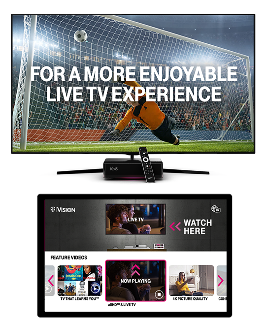 Image of the demo, with a feature video engaged.